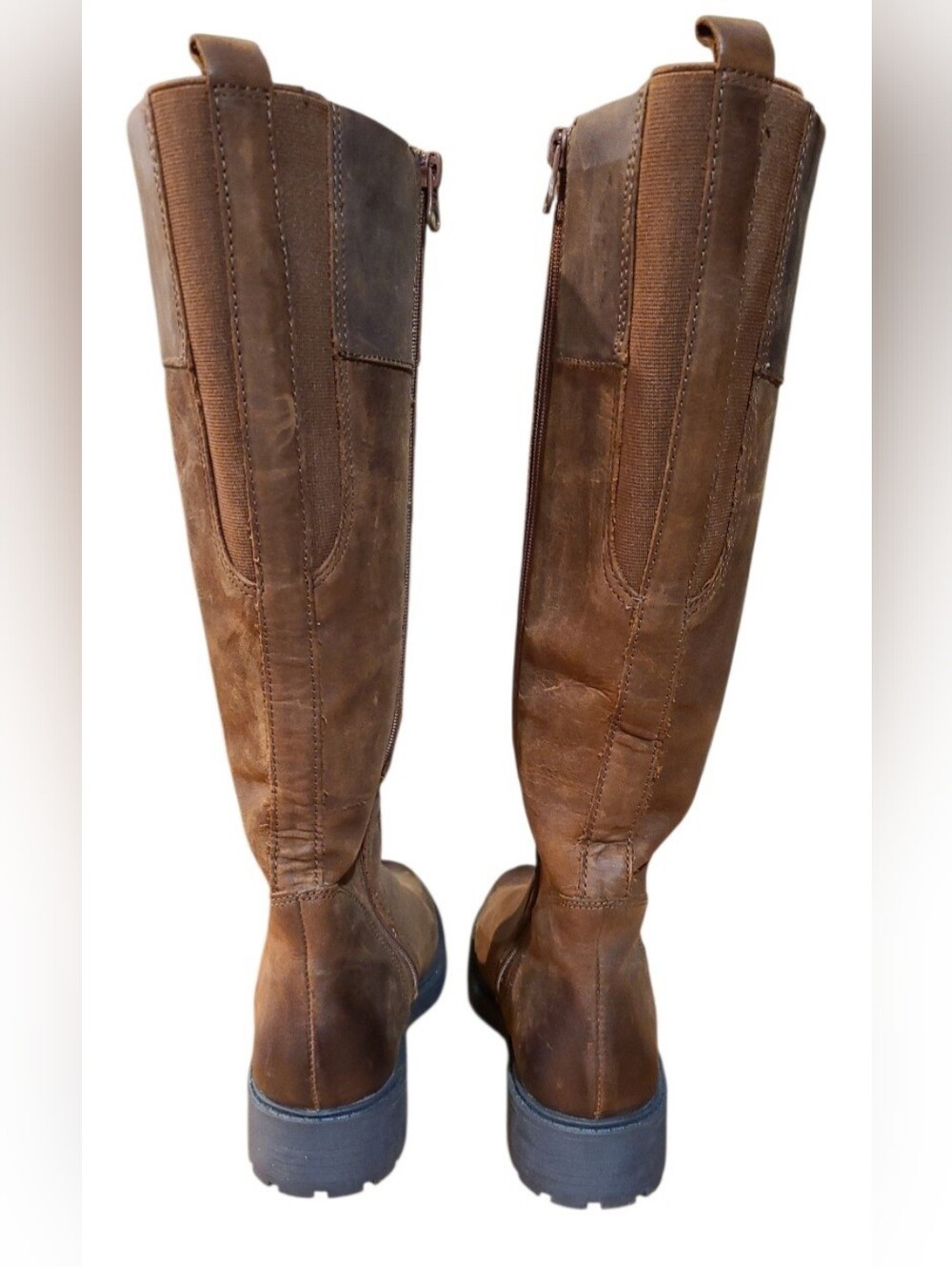 Clarks Orinocco 2HI Leather Riding BOOTS - Picture 5 of 7